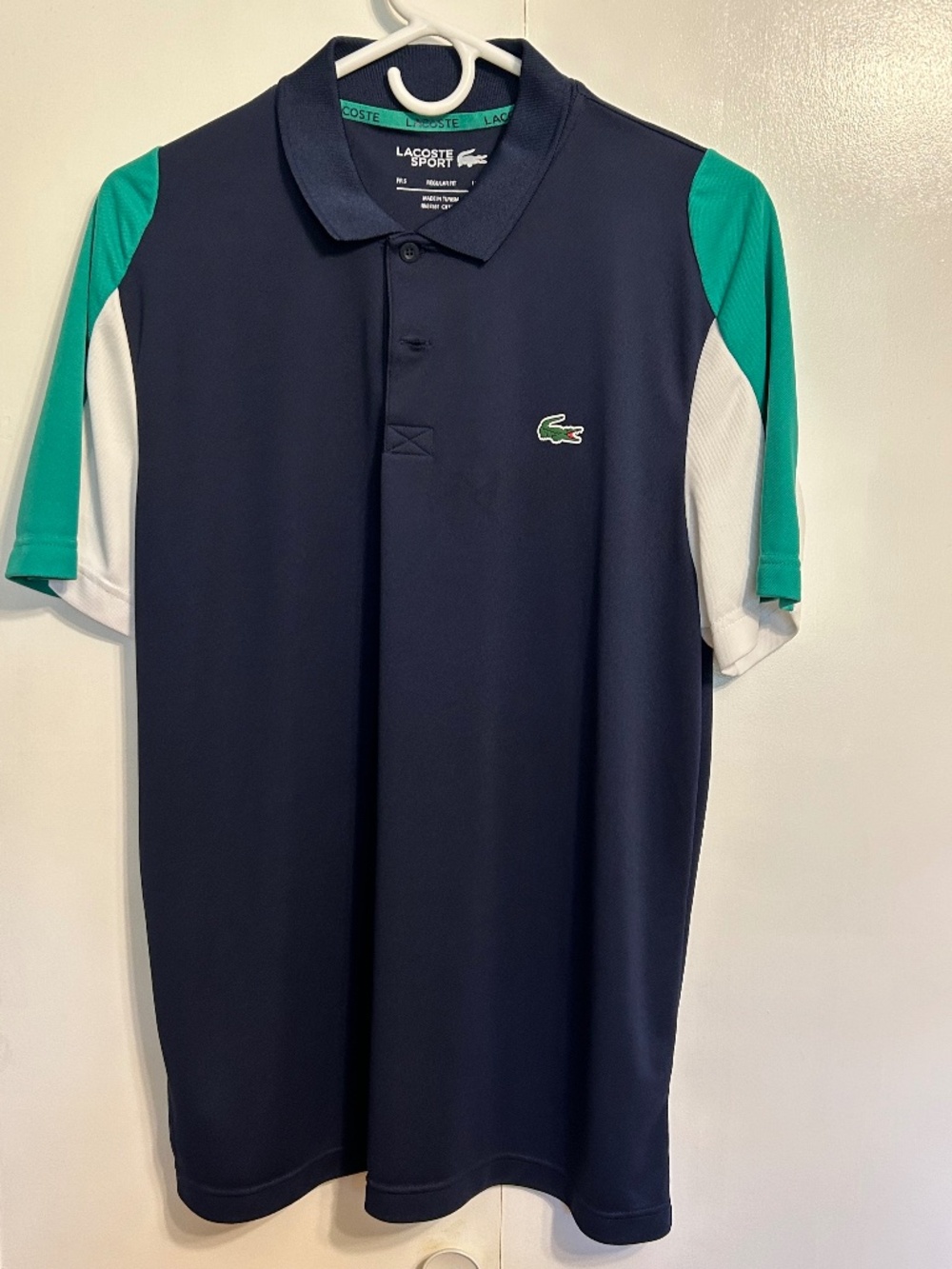 LACOSTE SPORT SHIRT MENS LARGE